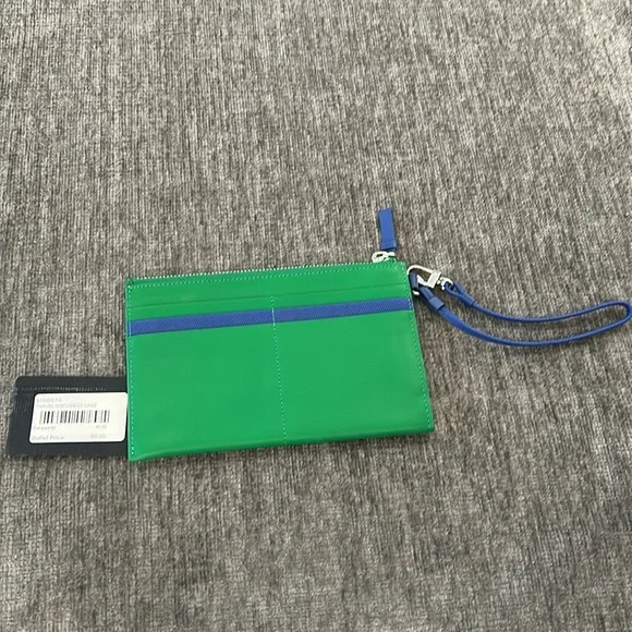 Tumi blue and green travel document case NWT - Picture 3 of 3